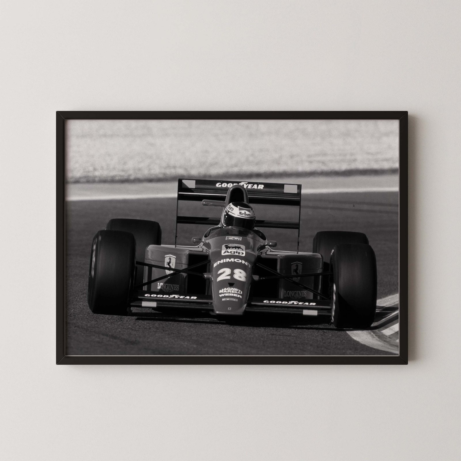Vintage F1 Ferrari Race 1988