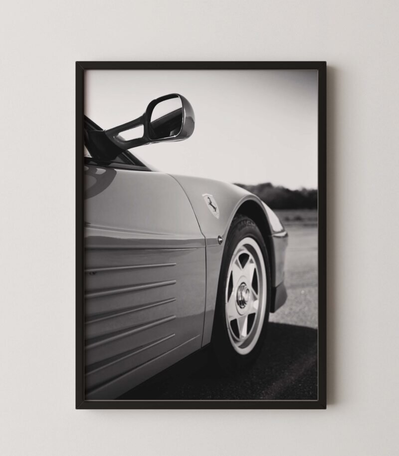 Vintage Ferrari Iconic Car Print