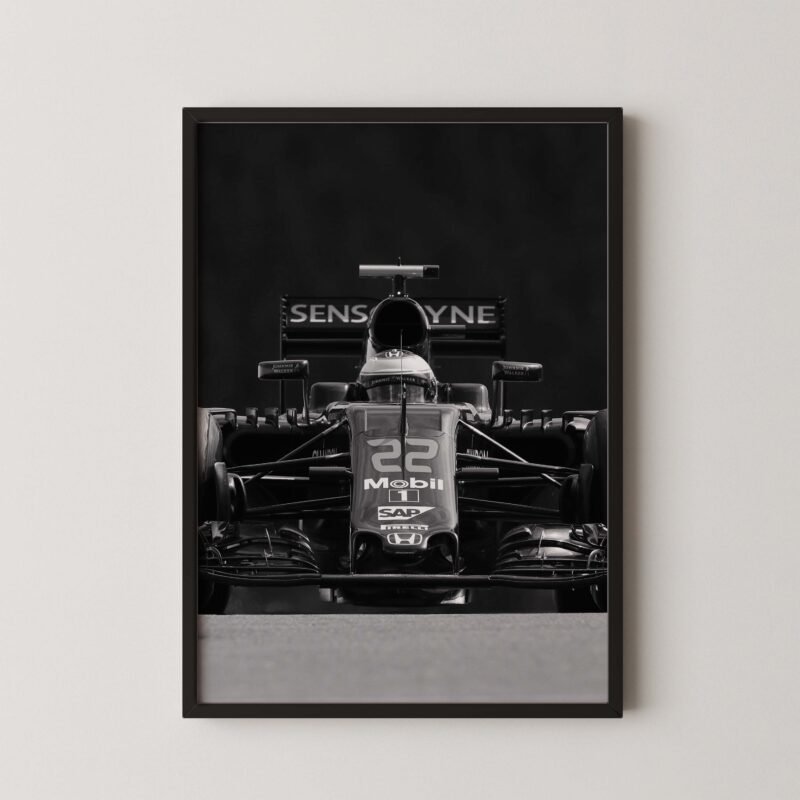 F1 Mclaren Jenson Button Print