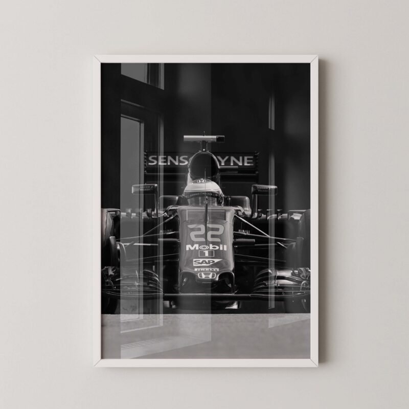 F1 Mclaren Jenson Button Print