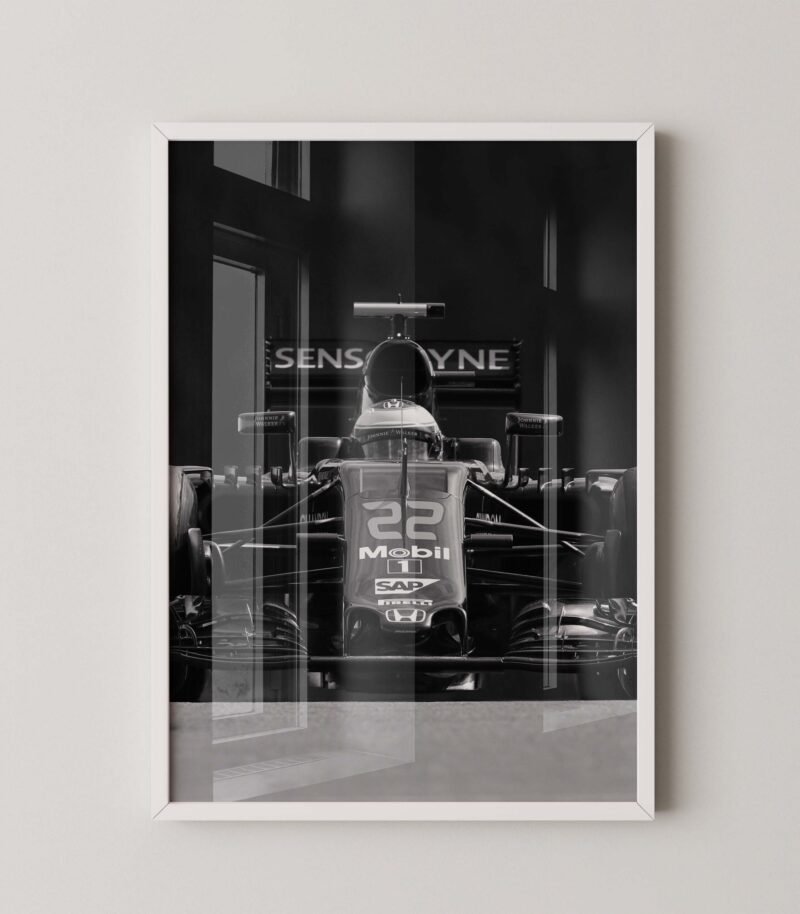 F1 Mclaren Jenson Button Print