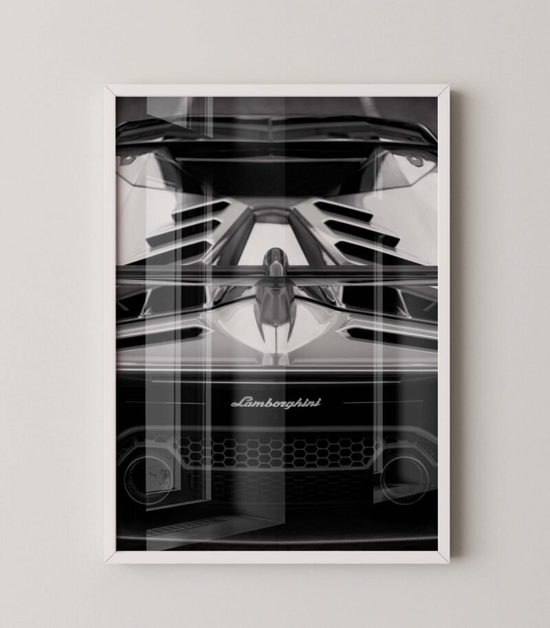 Lamborghini Aventador SVJ Poster