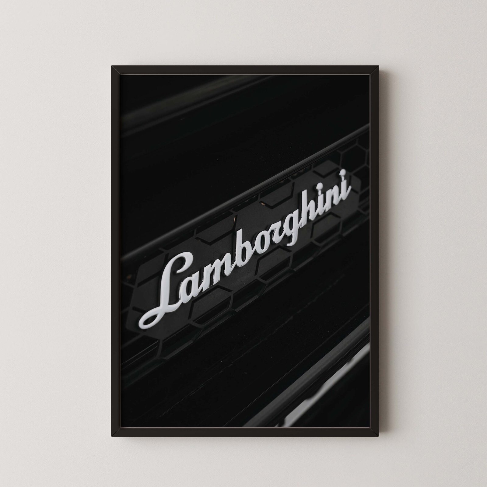 Vintage Lamborghini Print