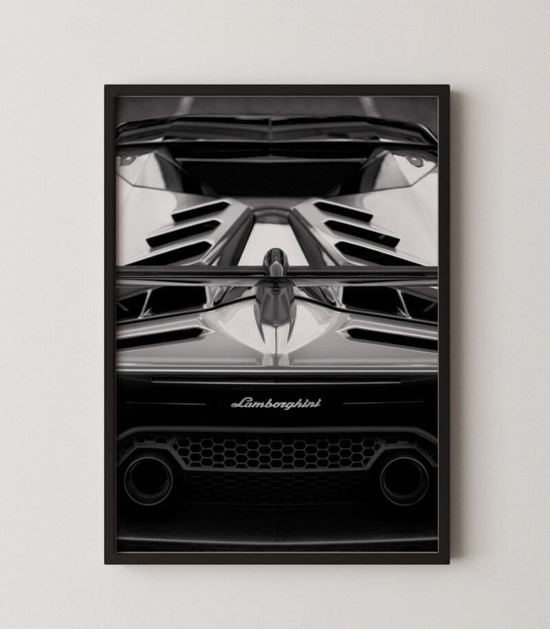 Lamborghini Aventador SVJ Poster