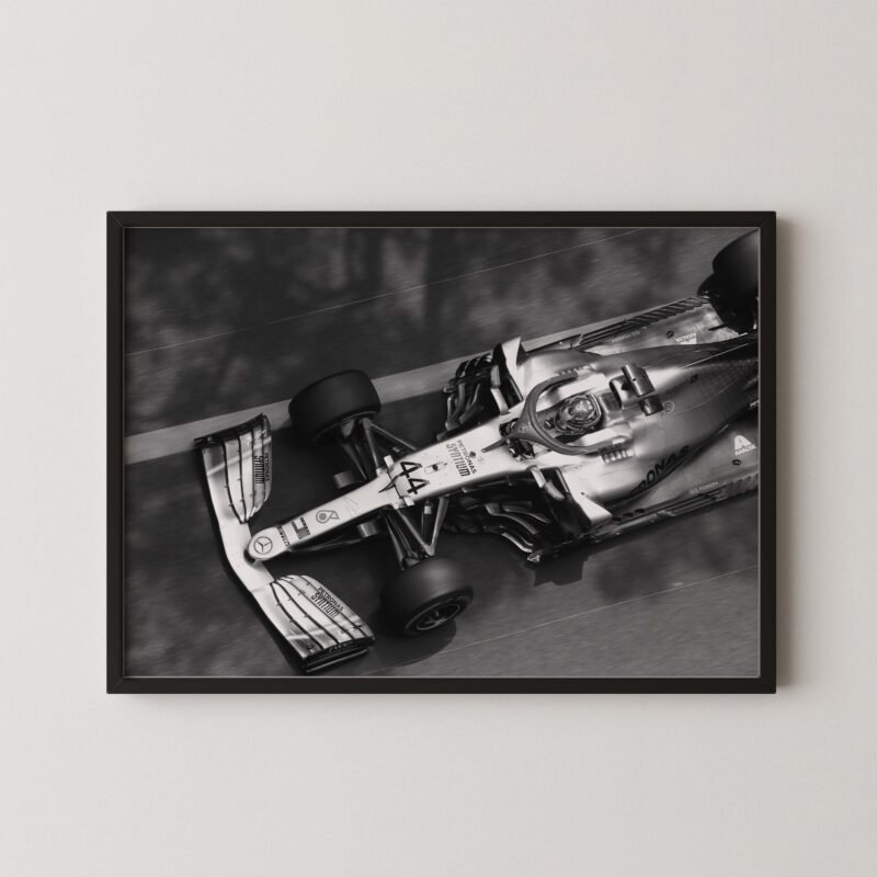 Mercedes Silver Arrows F1 Poster