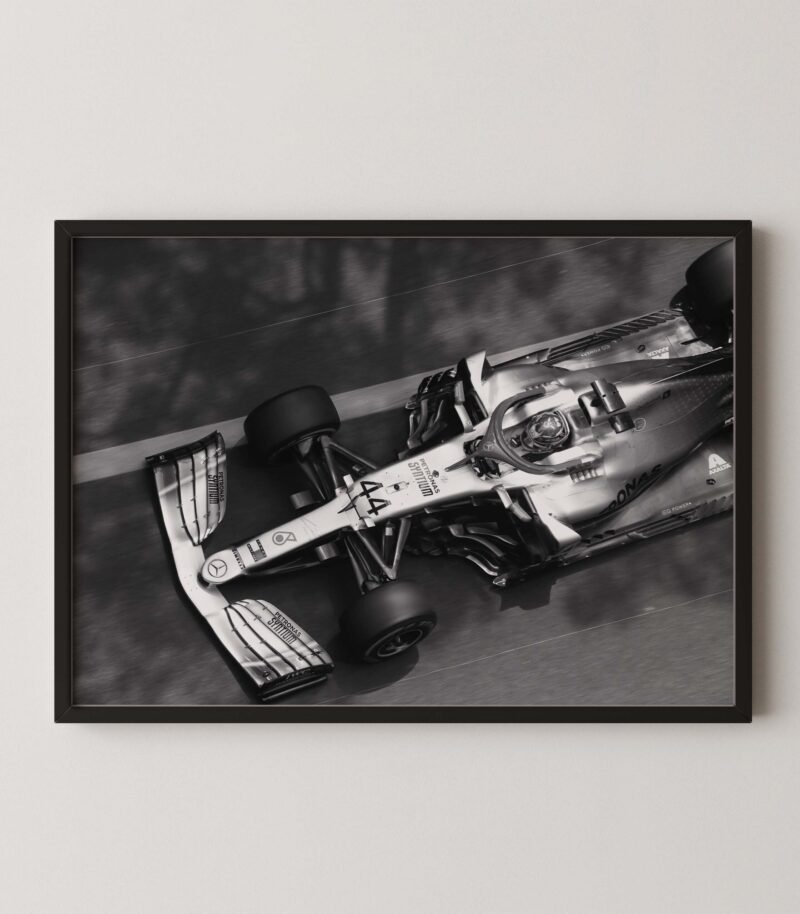 Mercedes Silver Arrows F1 Poster