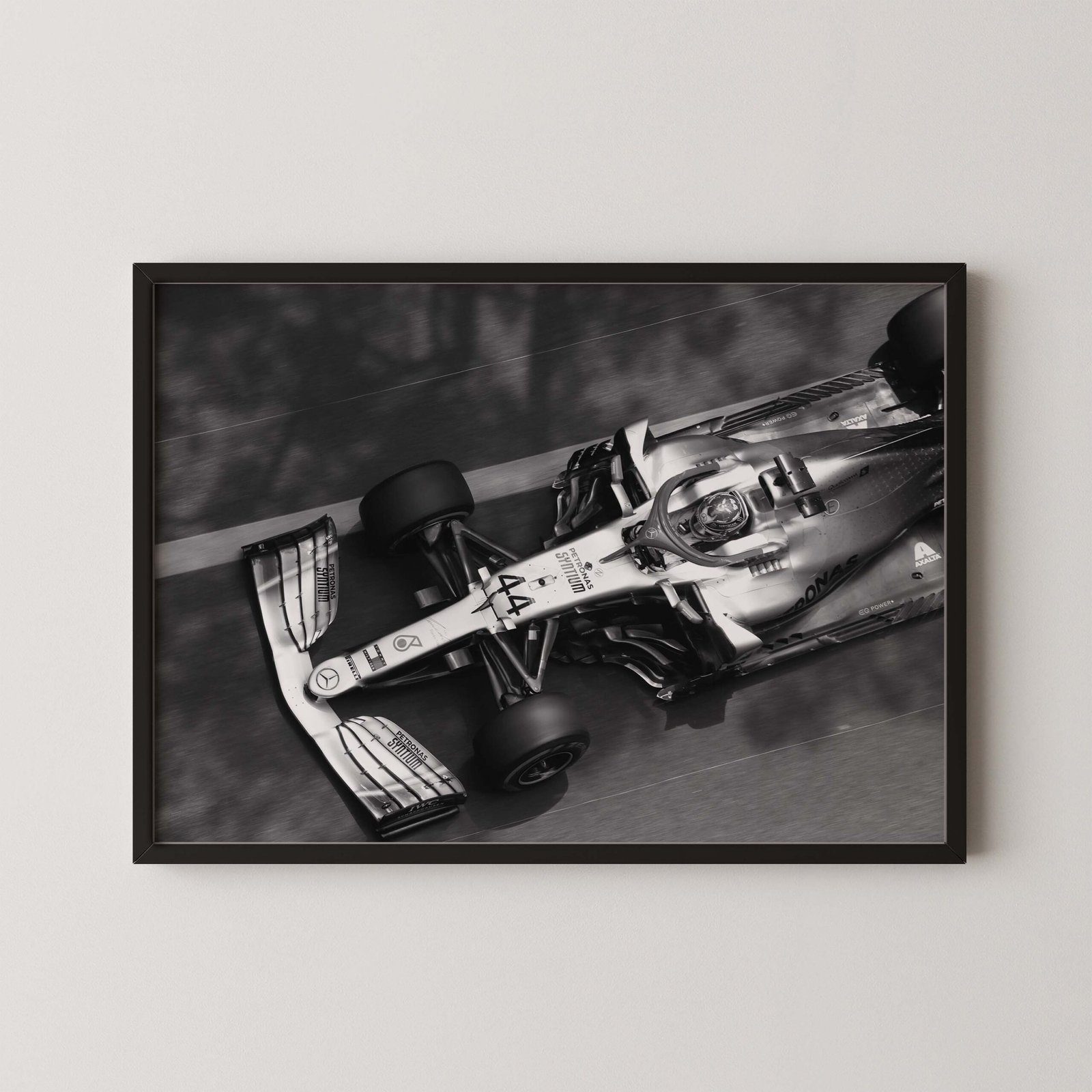 Mercedes Silver Arrows F1 Poster
