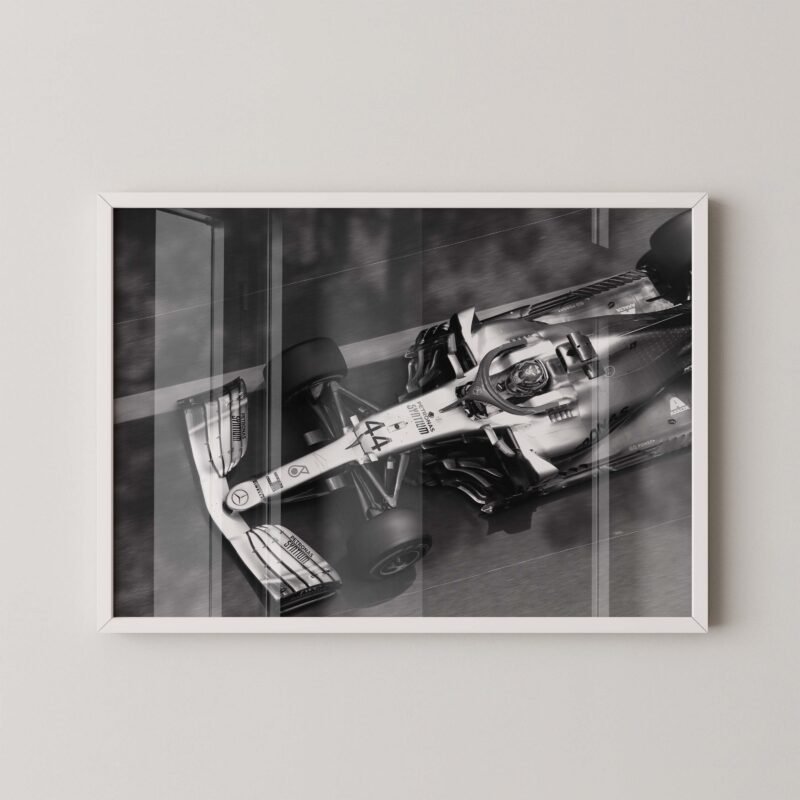 Mercedes Silver Arrows F1 Poster