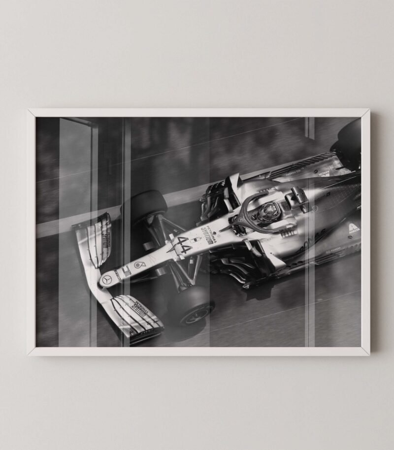 Mercedes Silver Arrows F1 Poster