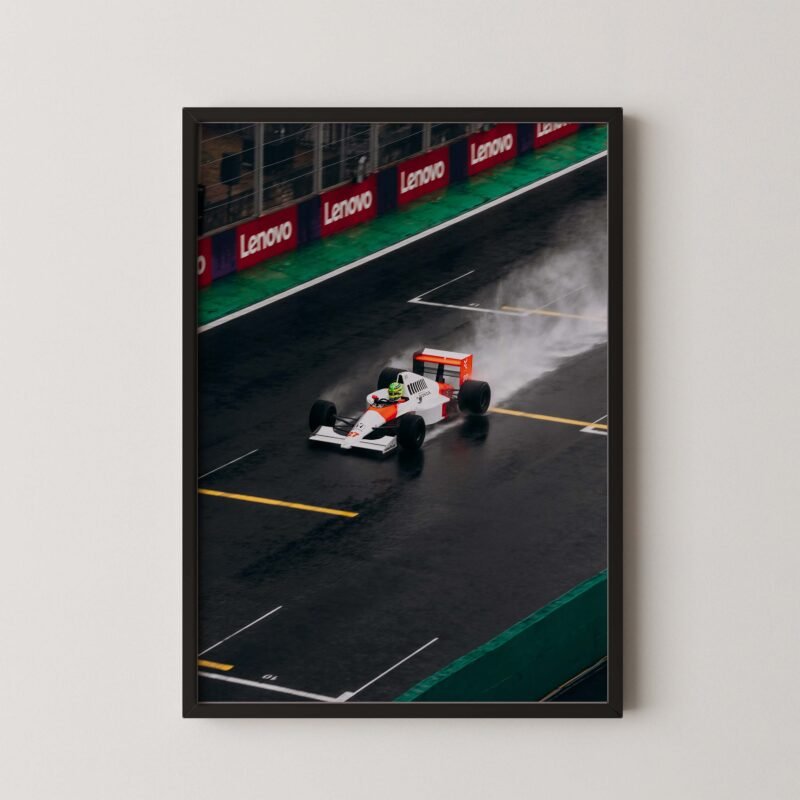 Hamilton McLaren MP4-4 Poster