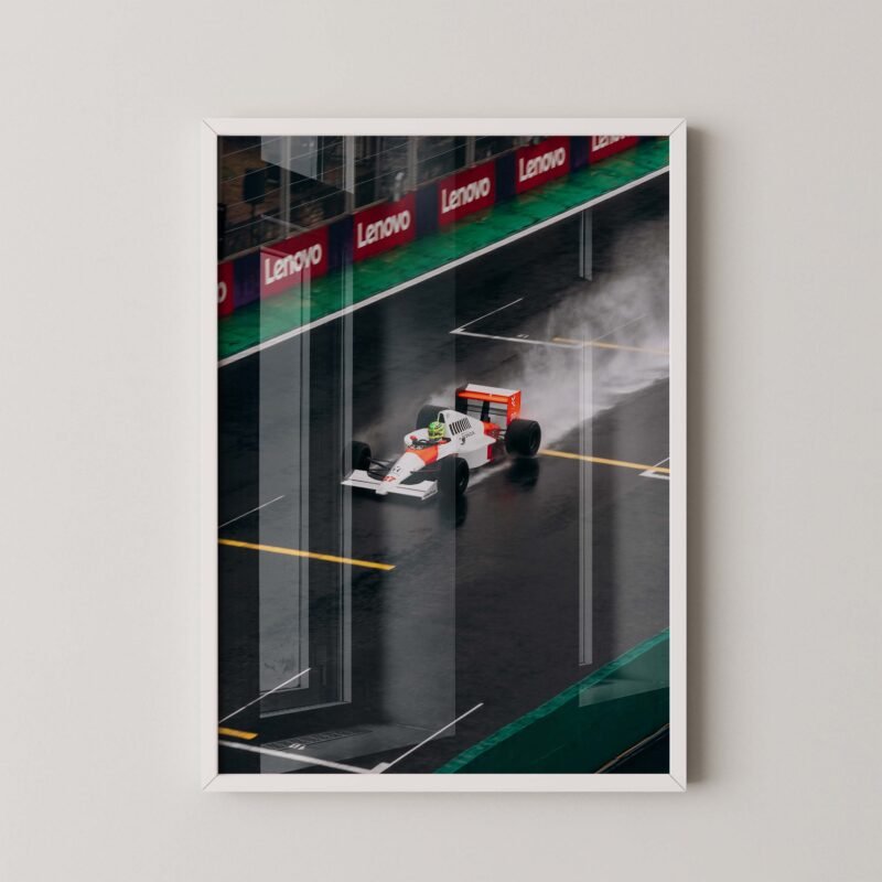 Hamilton McLaren MP4-4 Poster