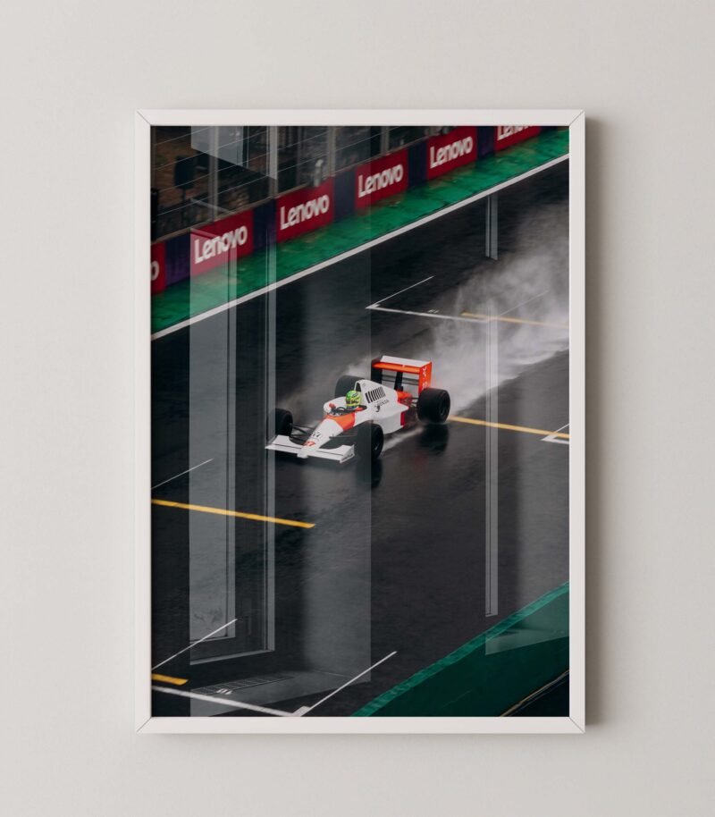 Hamilton McLaren MP4-4 Poster