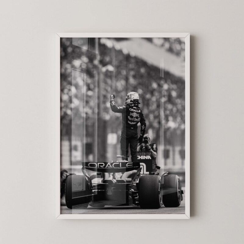 Max Verstappen Victory Print