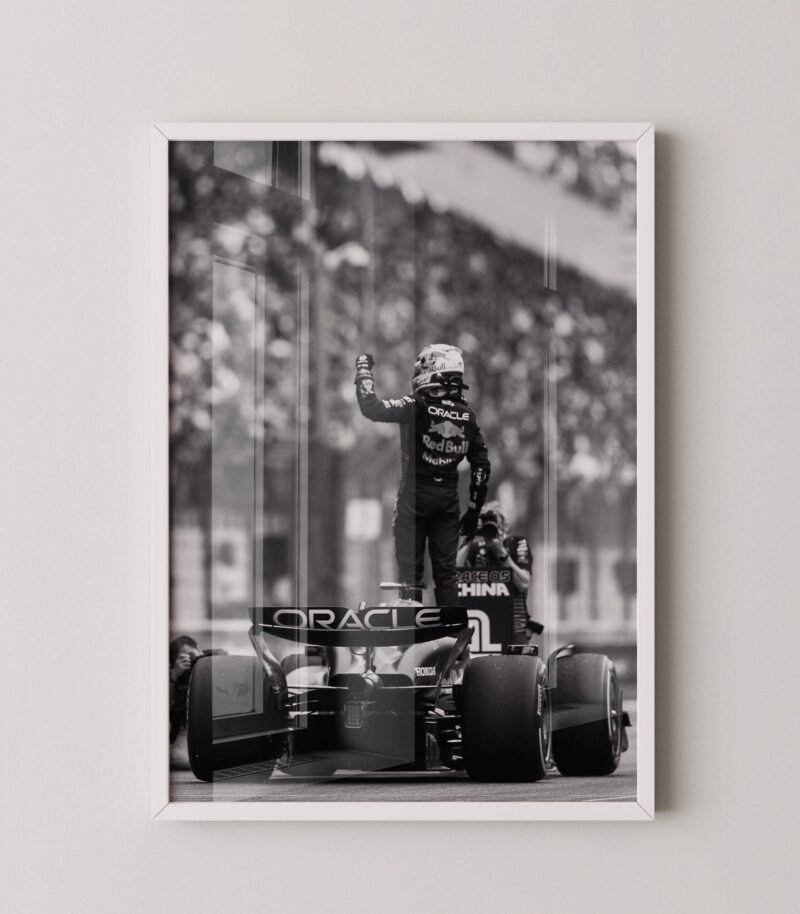 Max Verstappen Victory Print