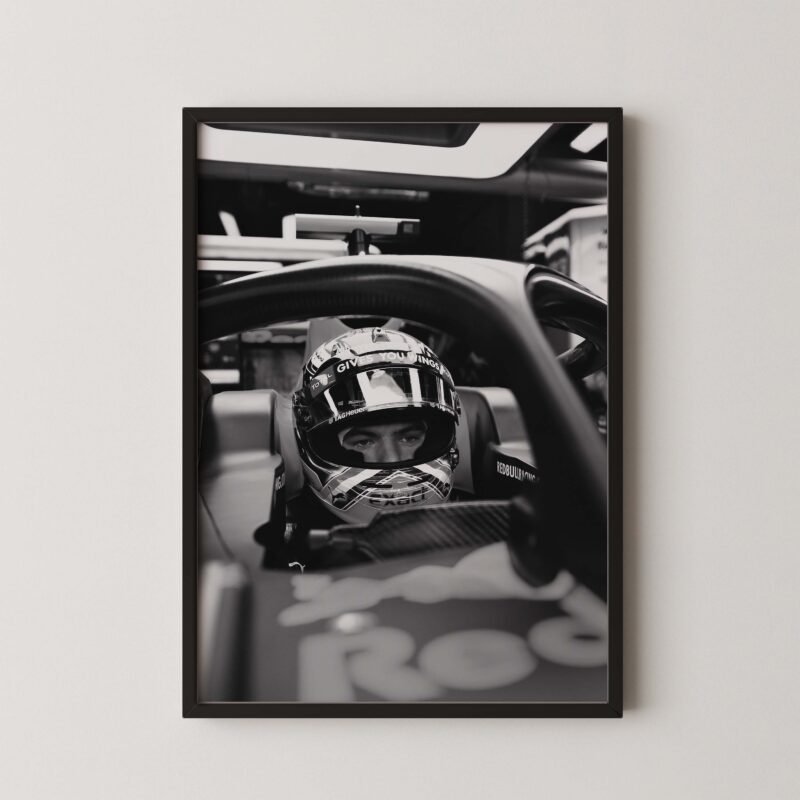 Max Verstappen Cockpit Print