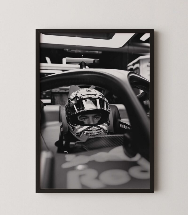 Max Verstappen Cockpit Print