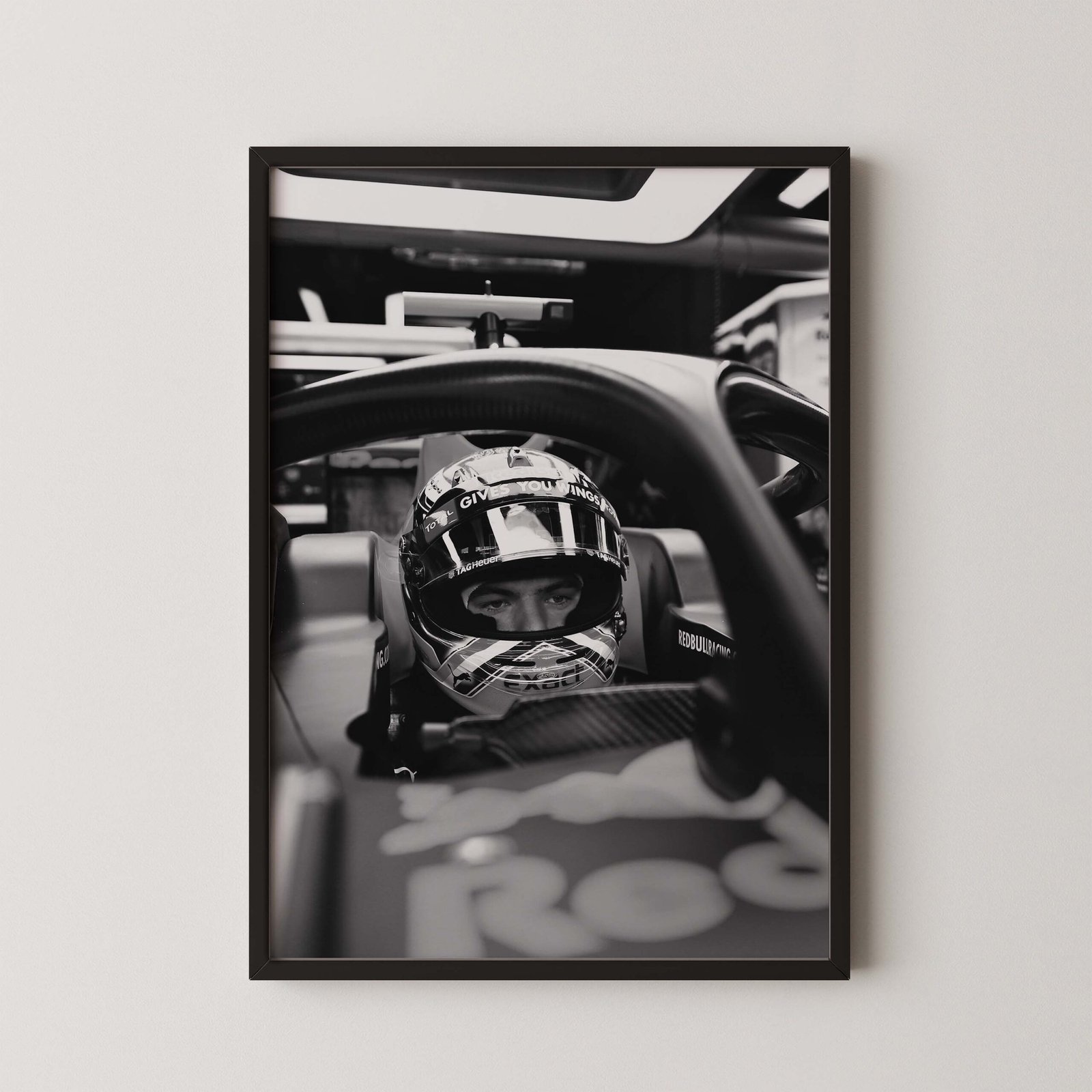 Max Verstappen Cockpit Print