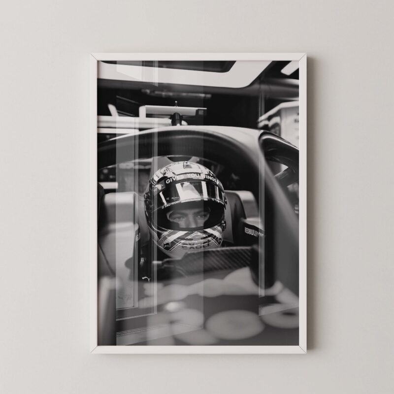 Max Verstappen Cockpit Print