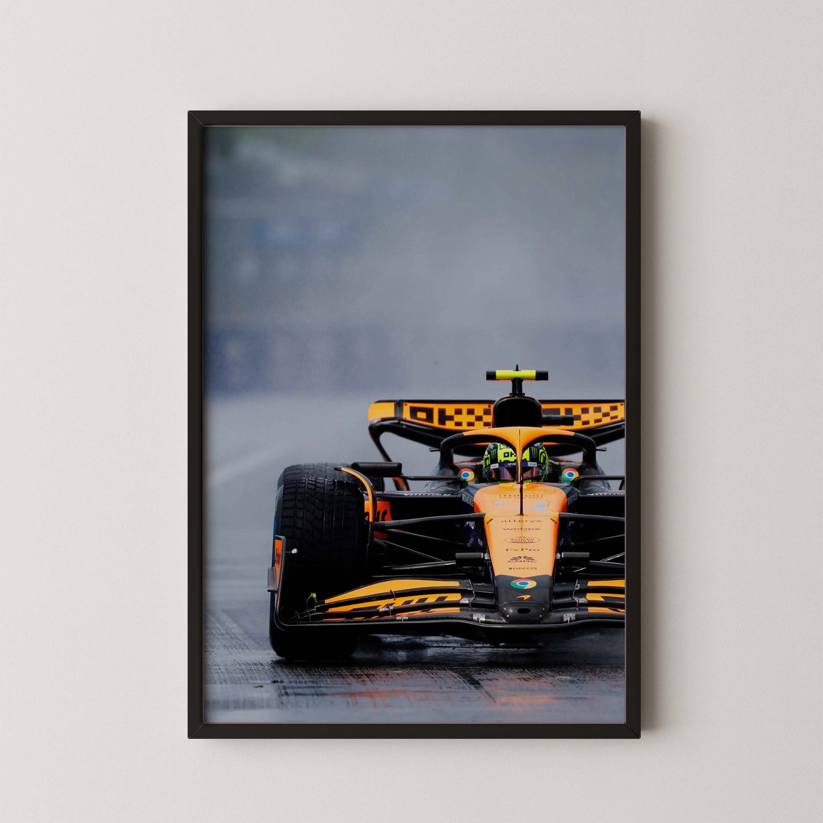 Lando Norris McLaren Poster