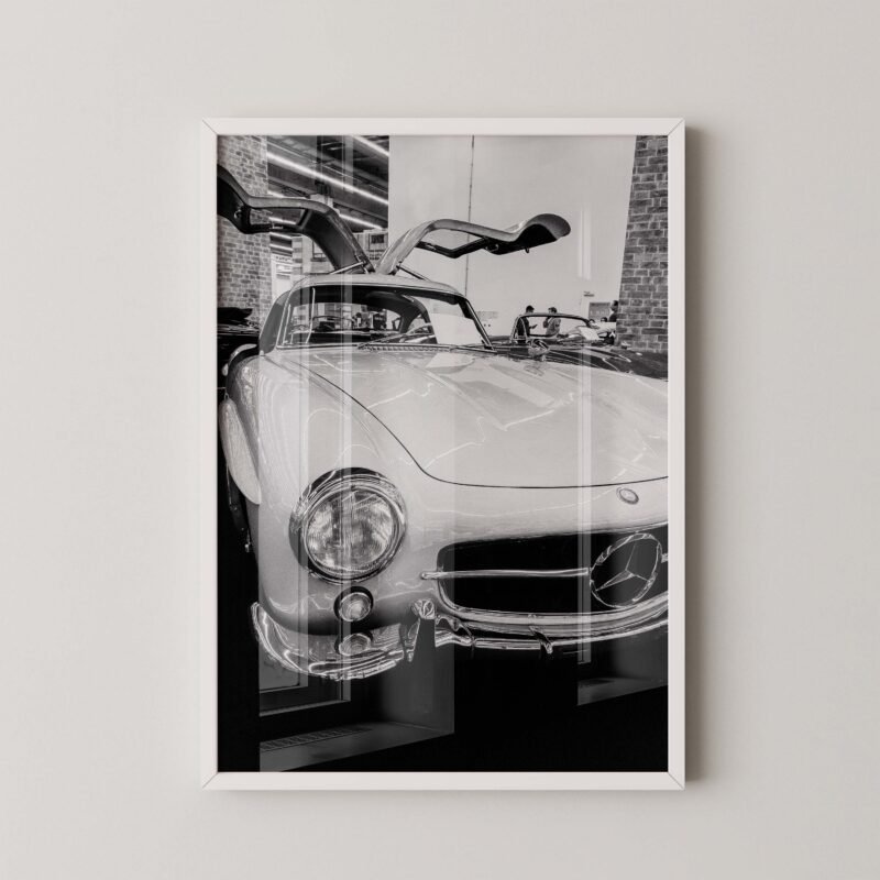 Retro Mercedes 300 SL Print