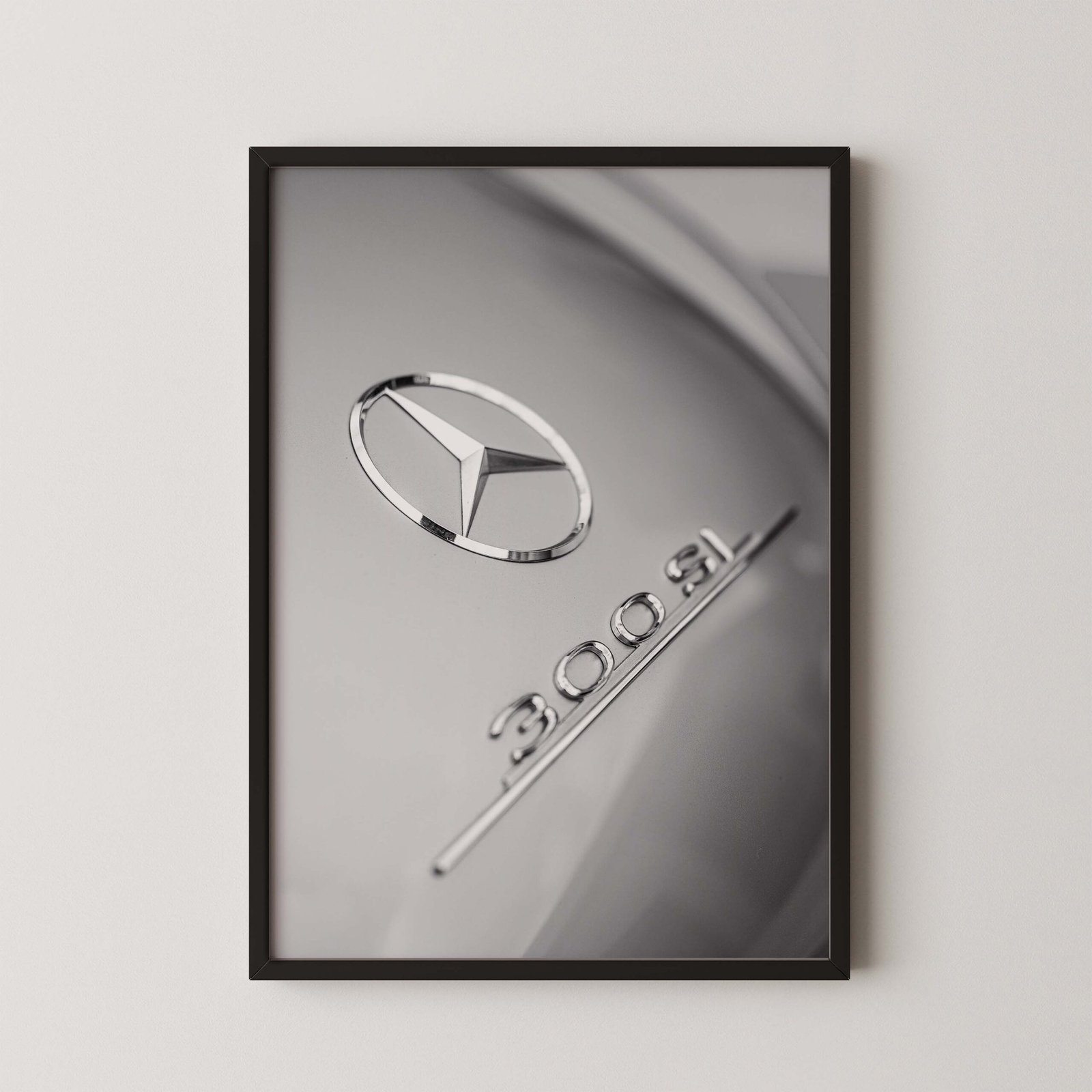 Vintage Mercedes 300 SL Wall Art