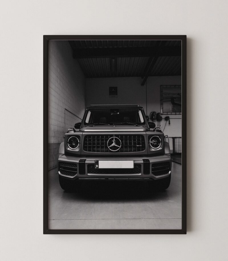 Mercedes G-Wagon Garage Poster