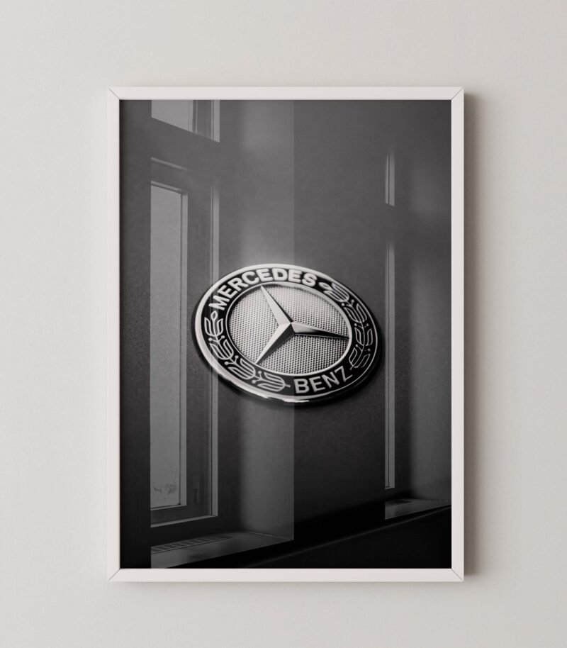 Mercedes Logo Print