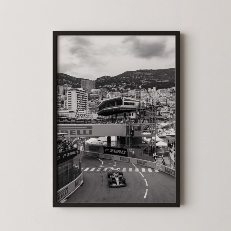 Scuderia Ferrari Monaco F1 Poster