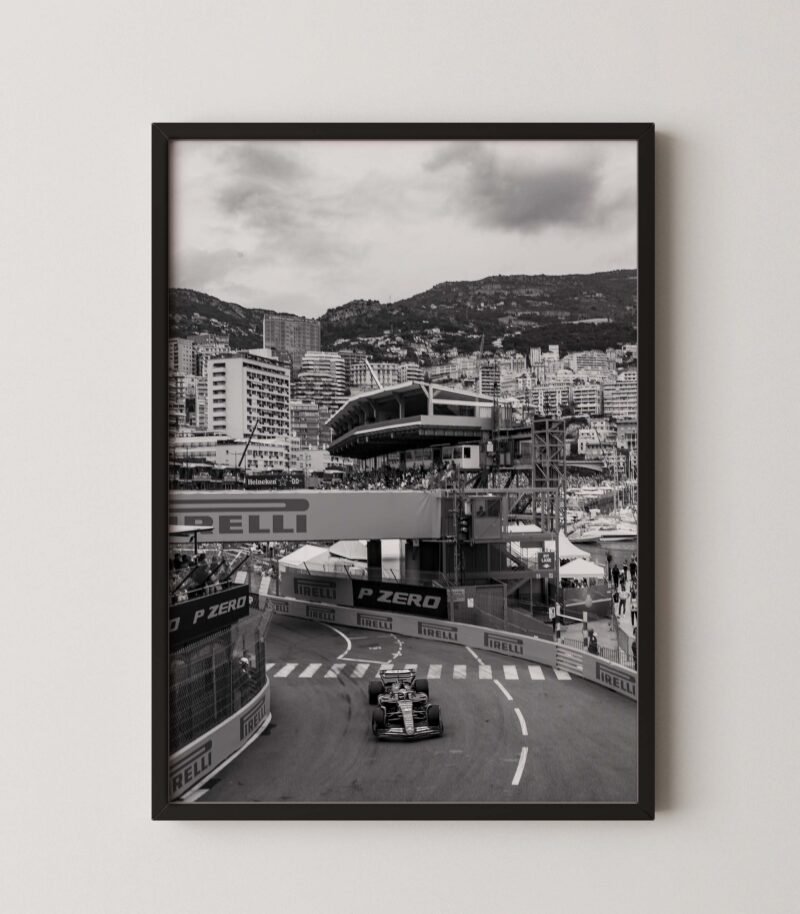 Scuderia Ferrari Monaco F1 Poster