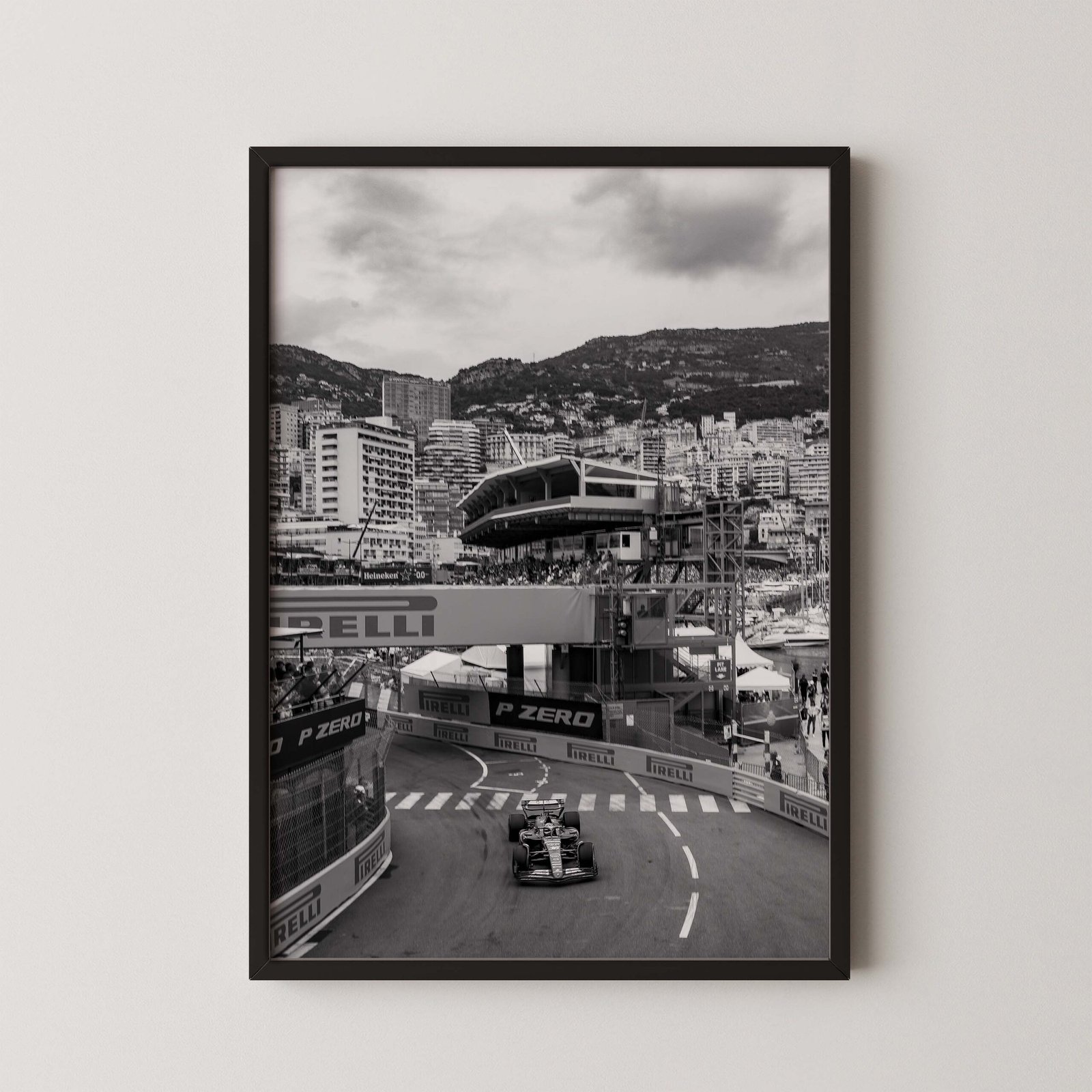 Scuderia Ferrari Monaco F1 Poster
