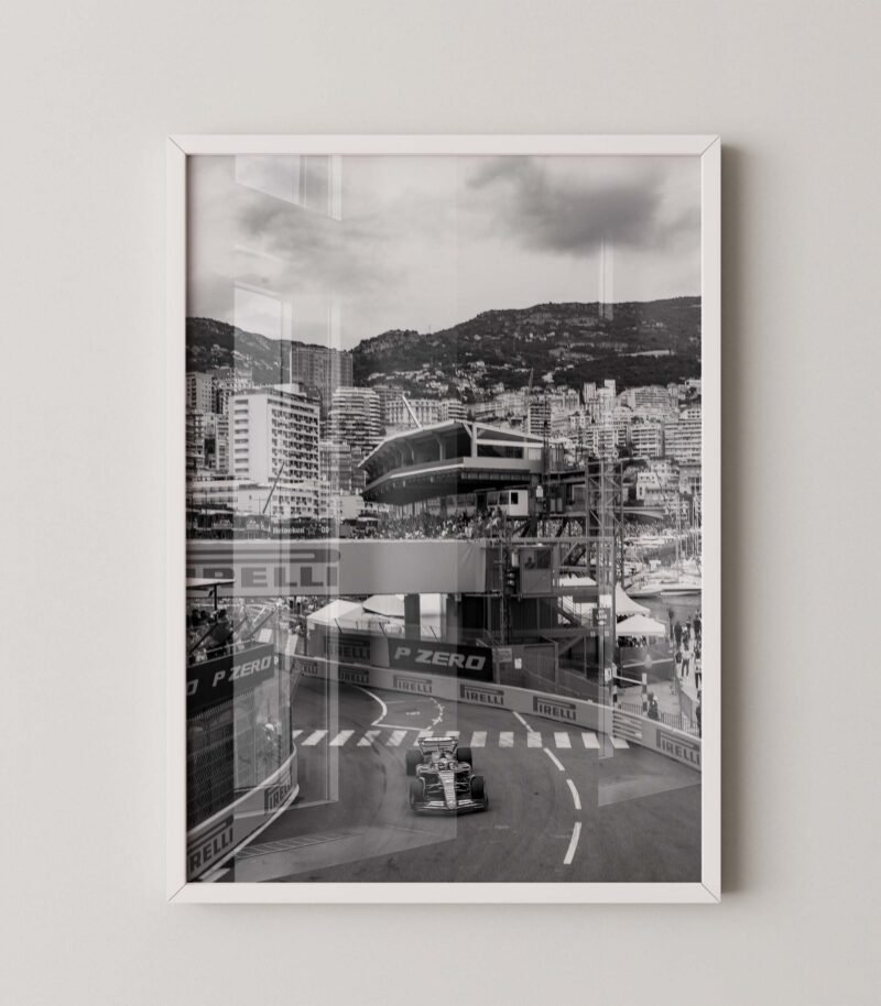 Scuderia Ferrari Monaco F1 Poster