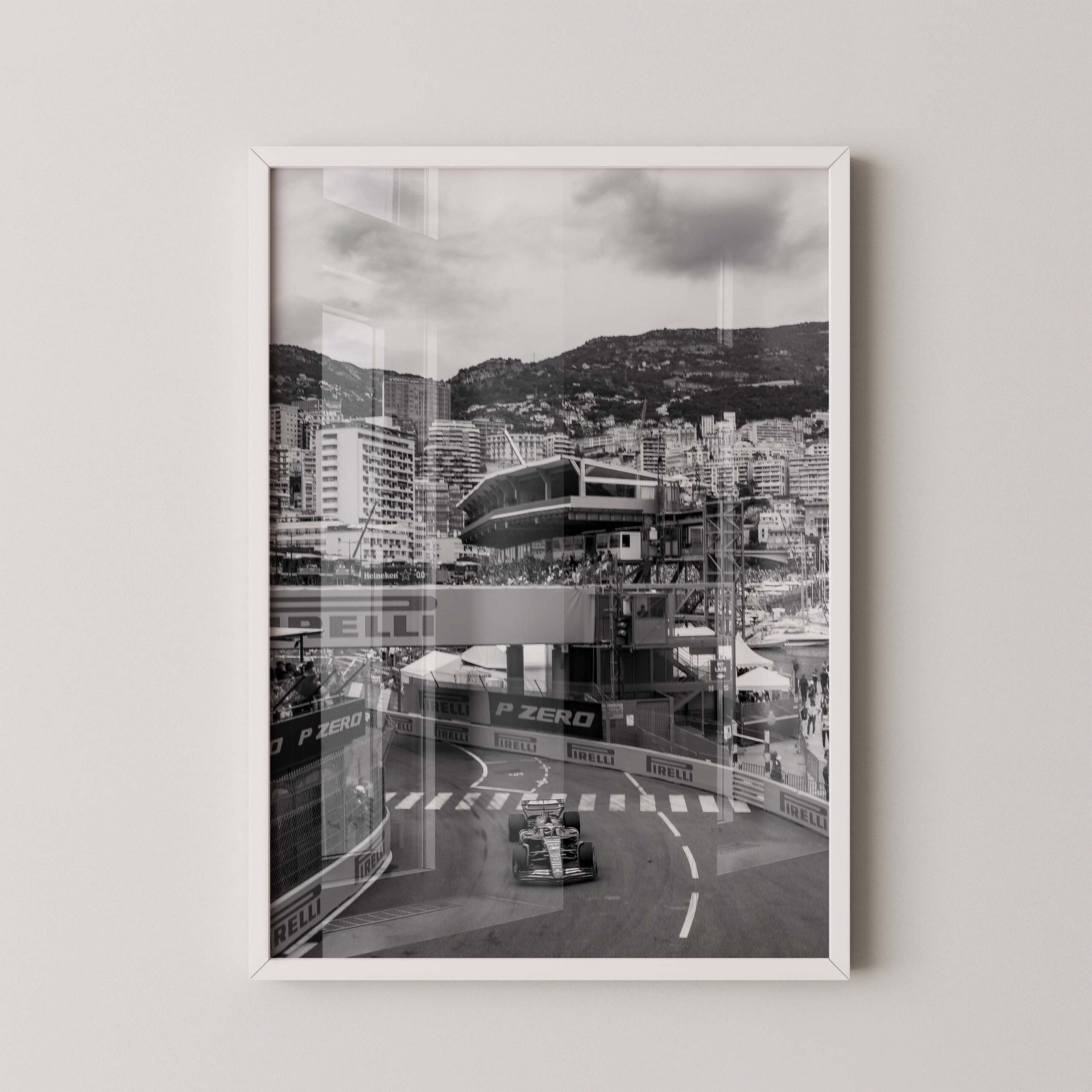 Scuderia Ferrari Monaco F1 Poster - Image 2