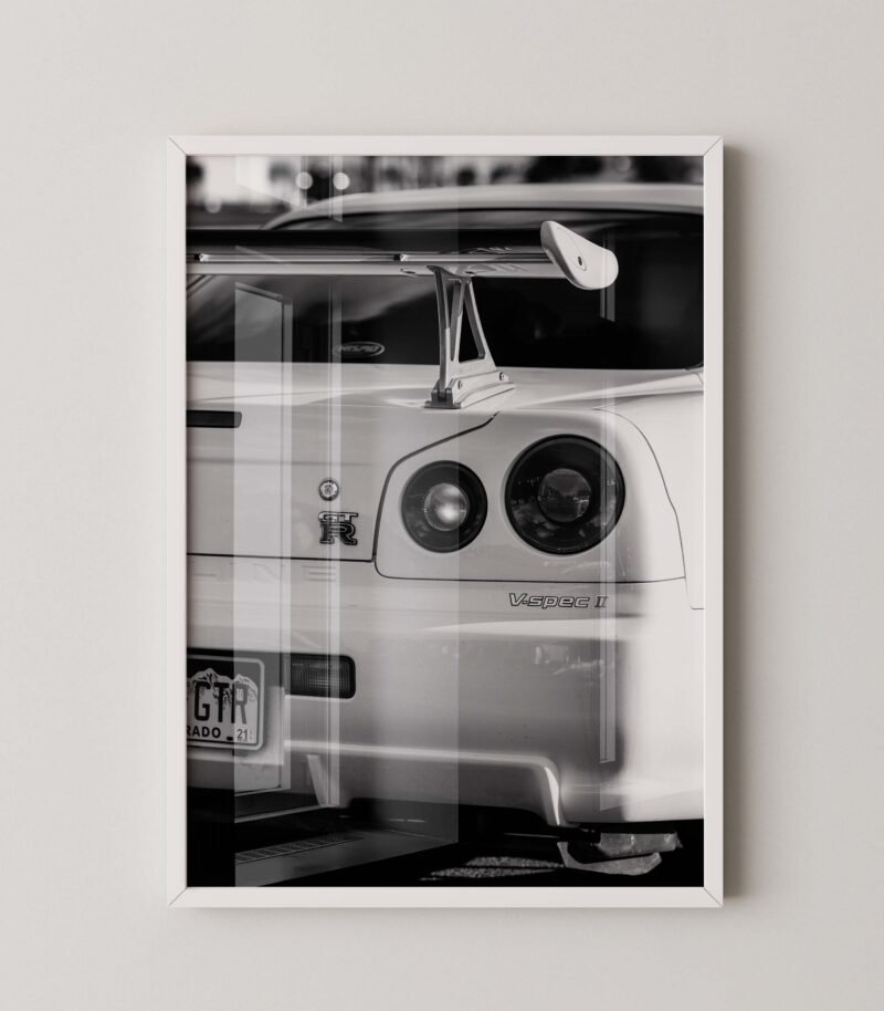 Nissan Skyline GT-R R34 V-Spec II Print