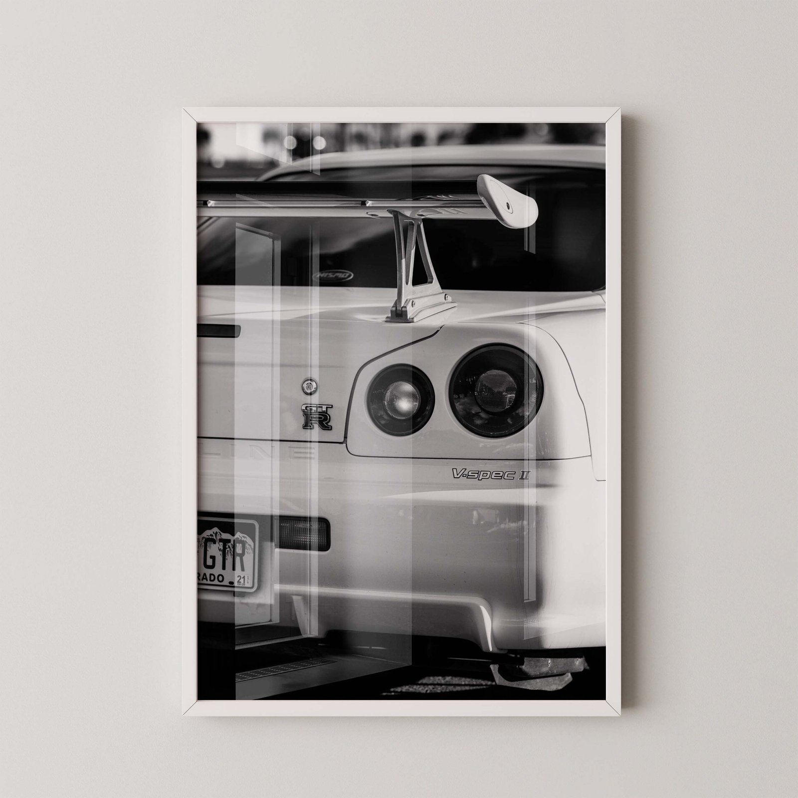 Nissan Skyline GT-R R34 V-Spec II Print - Image 2
