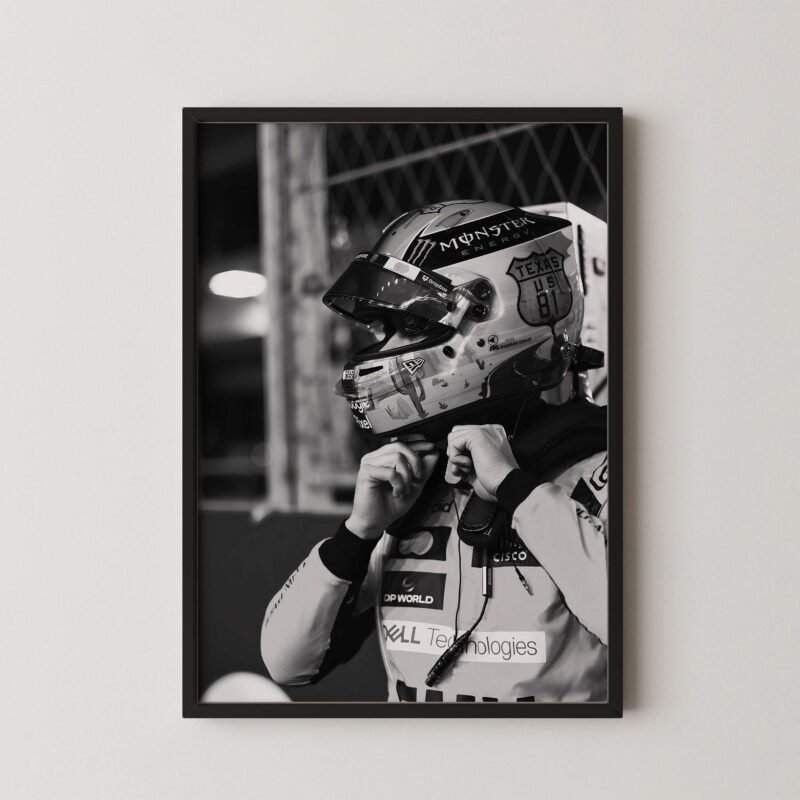 Oscar Piastri Austin GP Poster