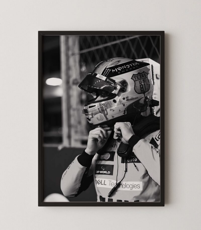 Oscar Piastri Austin GP Poster