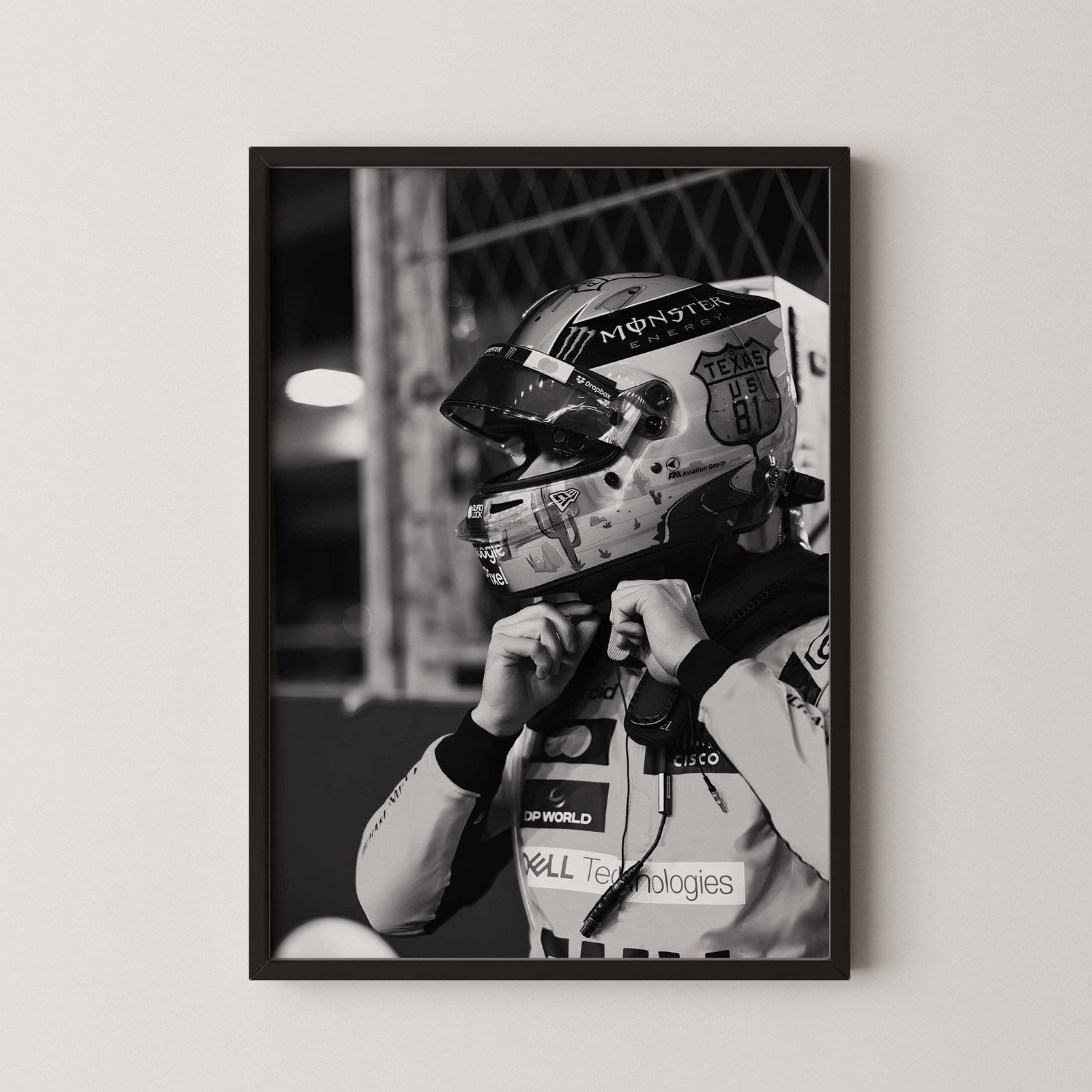 Oscar Piastri Austin GP Poster