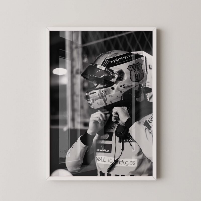 Oscar Piastri Austin GP Poster
