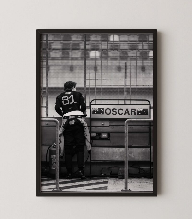 Piastri 81 Paddock Print
