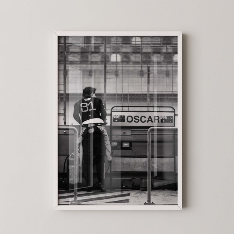 Piastri 81 Paddock Print