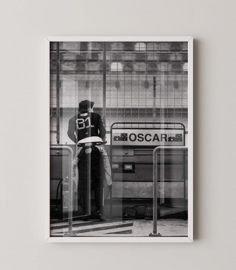 Piastri 81 Paddock Print