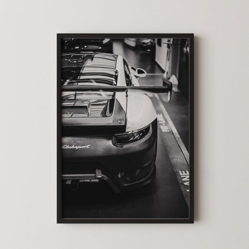 Porsche 911 GT Poster