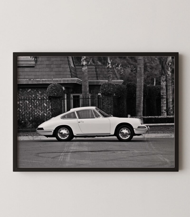 Vintage Porsche 912 Poster