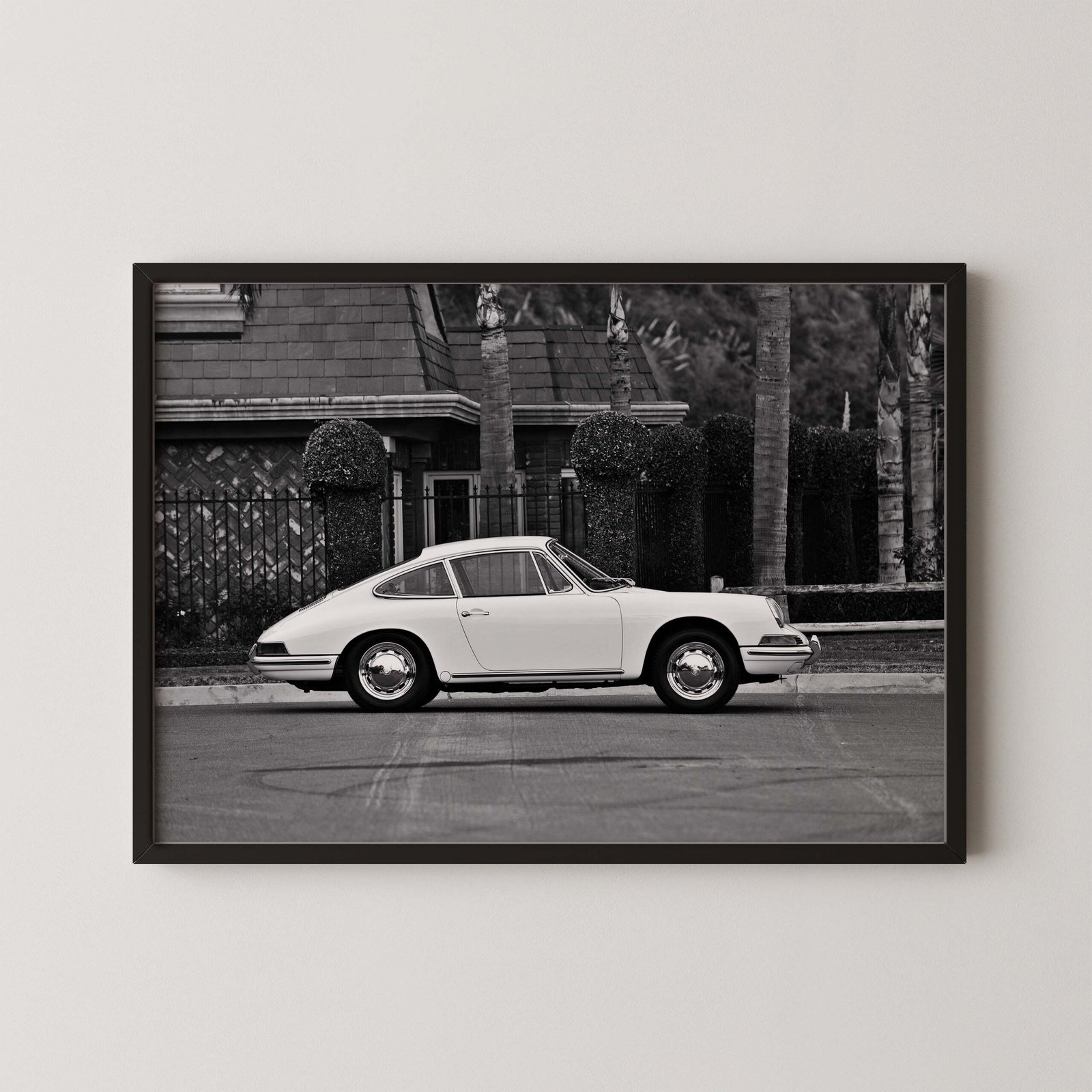 Vintage Porsche 912 Poster