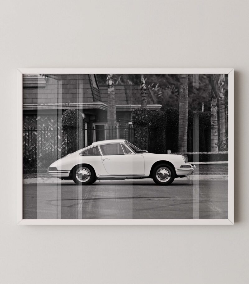 Vintage Porsche 912 Poster