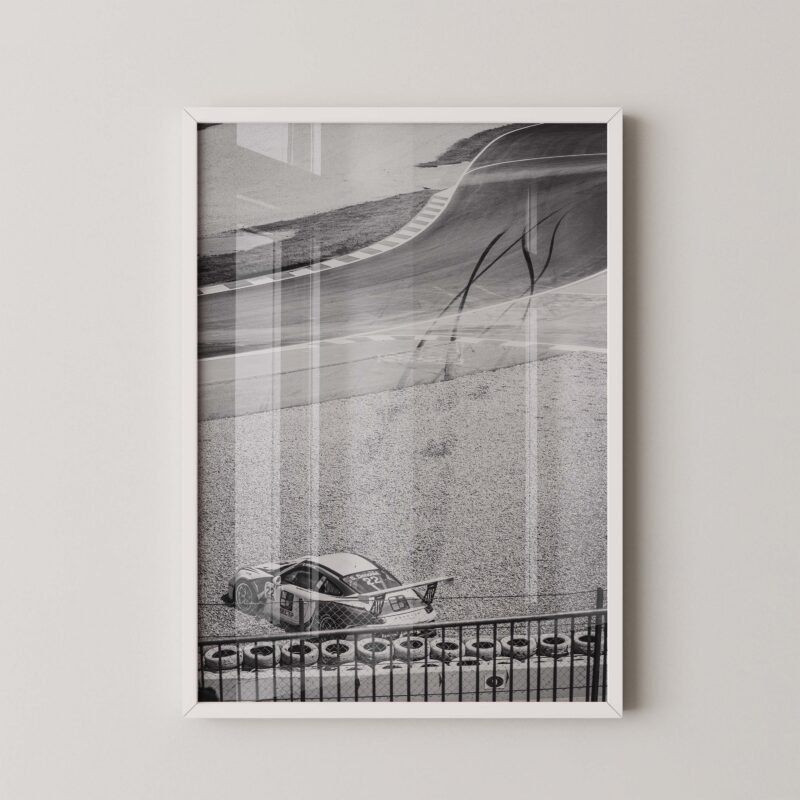 Porsche GT Race Track Spin Print