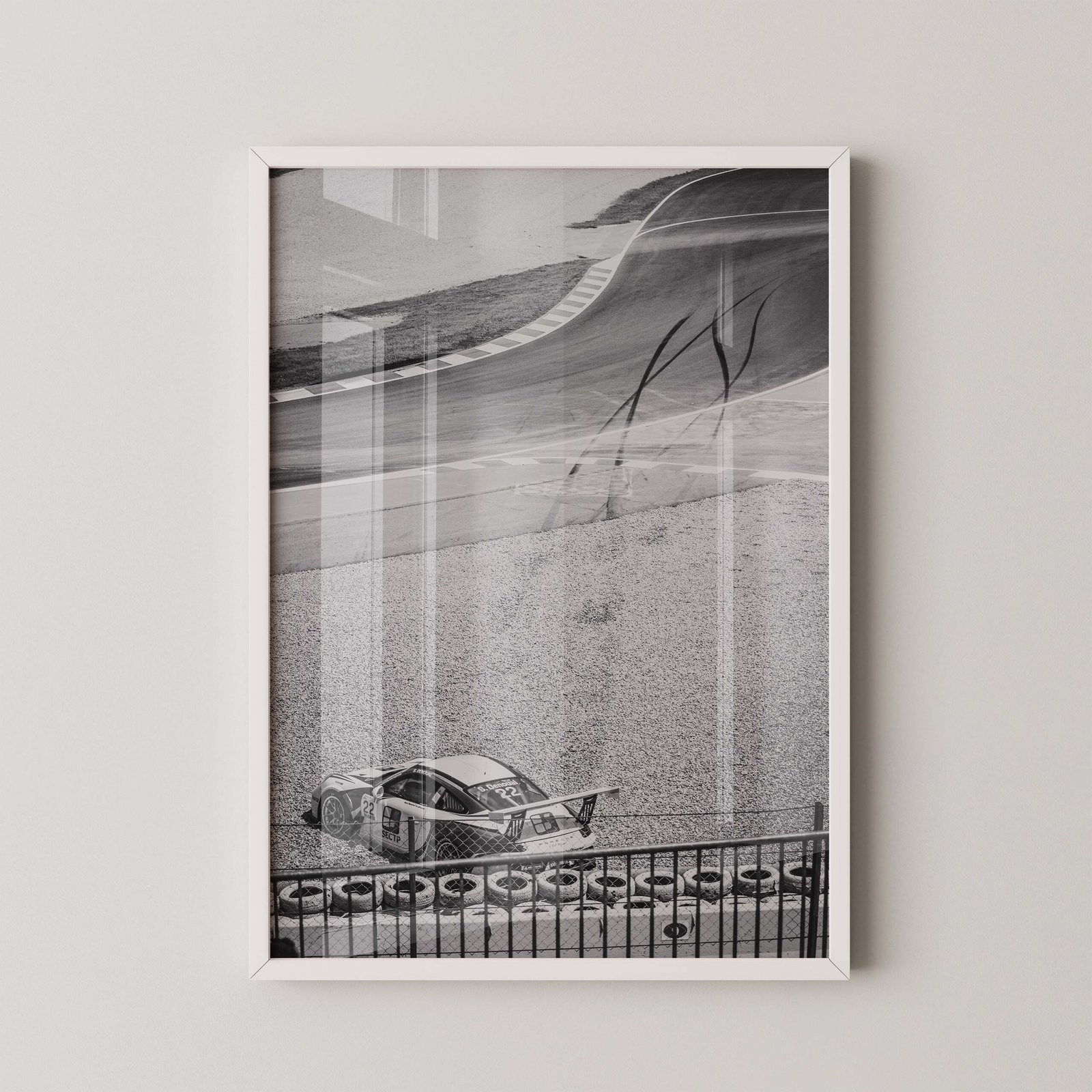 Porsche GT Race Track Spin Print - Image 2