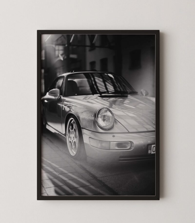 Vintage Porsche Sports Poster