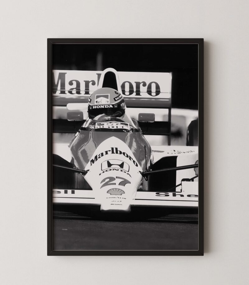 Ayrton Senna: The Iconic Number 27