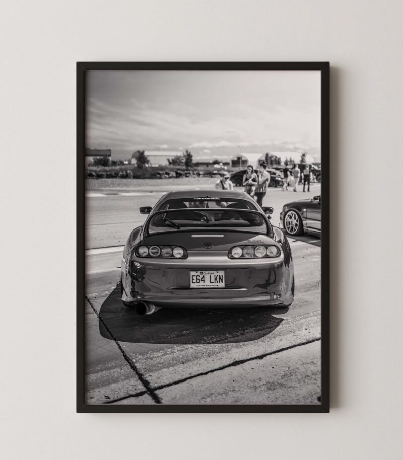 Toyota Supra MK4 Digital Print
